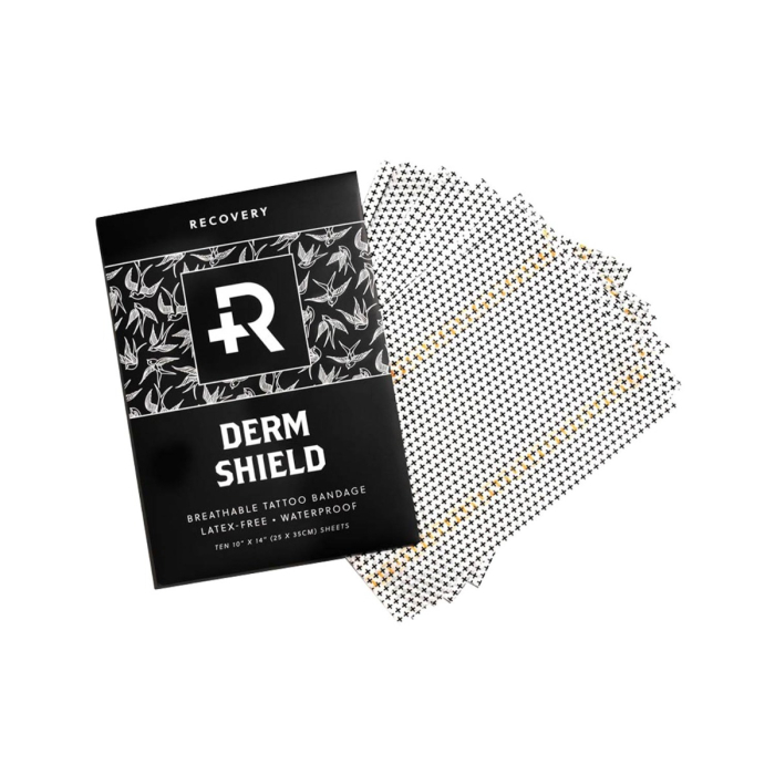 Recovery Derm Shield Gennemsigtig Beskyttende Bandage - pakke med 10 stk.