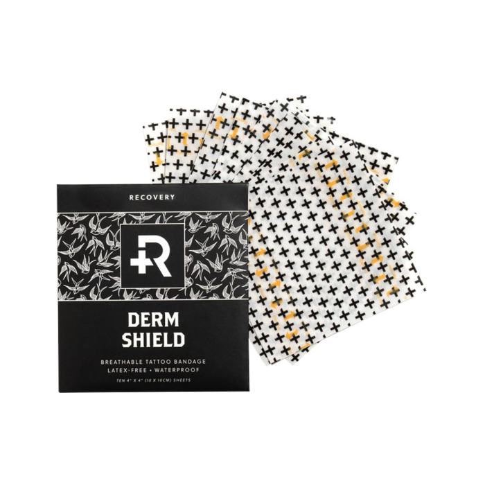 Recovery Derm Shield Gennemsigtig Beskyttende Bandage - pakke med 10 stk.