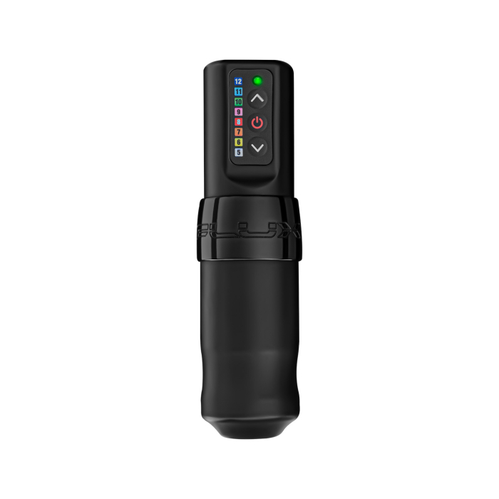 Spektra Flux Tattoo Machine med Additional Powerbolt - Black Ops