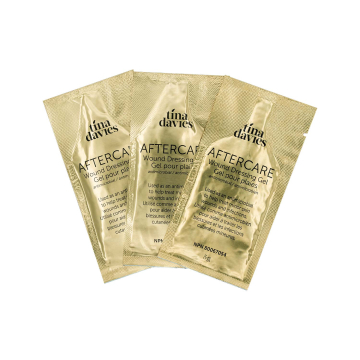 Pakke med 10 Tina Davies Aftercare Healing Gel pakker (5g)