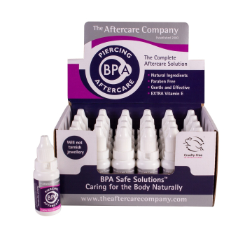 The Aftercare Company - BPA Piercing Aftercare®, BPA piercing efterbehandling (10ml)