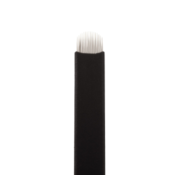 Æske med 25 Jenn Boyd Ink - Brow Slayer microblades/microblading nåler - 16.16U