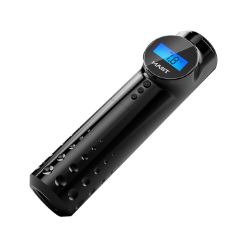 Dragonhawk Mast Archer trådløs pen tatoveringsmaskine - sort - 3,5 mm slaglængde