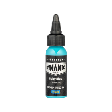 Platinum by Dynamic Tatoveringsblæk - Baby Blue 30 ml