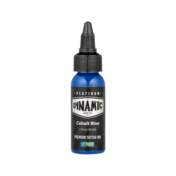 Platinum by Dynamic Tatoveringsblæk - Cobalt Blue 30 ml