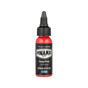 Platinum by Dynamic Tatoveringsblæk - Deep Pink 30 ml