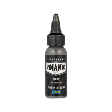Platinum by Dynamic Tatoveringsblæk - Grey 30 ml