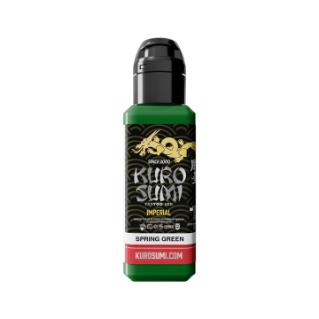 Kuro Sumi Imperial Tatoveringsblæk - Spring Green