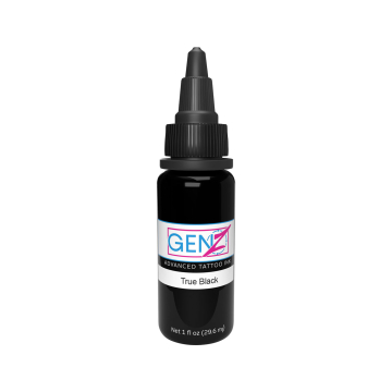 Intenze Ink Gen-Z 19 farve - True Black 30 ml (1 oz)