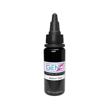 Intenze Ink Gen-Z Bob Tyrrell avancerede sorte og grå - Medium Tone 30 ml (1 oz)