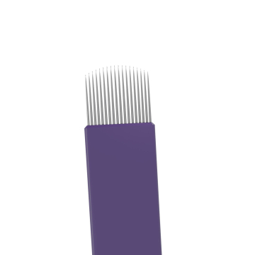 Æske med 50 Killer Beauty Microblades 0,18mm - 18 Flat U