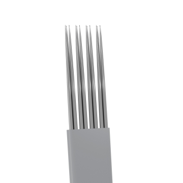 Æske med 50 Killer Beauty Microblades 0,35mm - 4 Bunch 3 Round