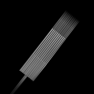 Pakke med 25 stk. Killer Ink Precision 0.35 mm sterile Magnum weaved nåle i rustfrit stål