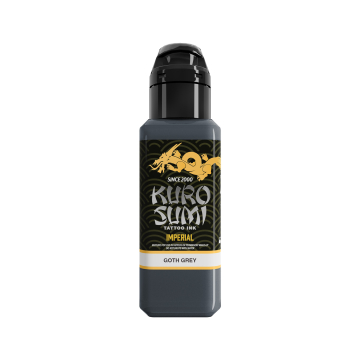 Kuro Sumi Imperial tatoveringsblæk - Goth Grey