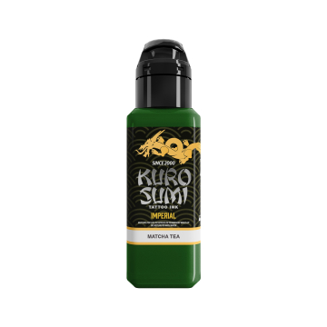 Kuro Sumi Imperial tatoveringsblæk - Matcha Tea V2