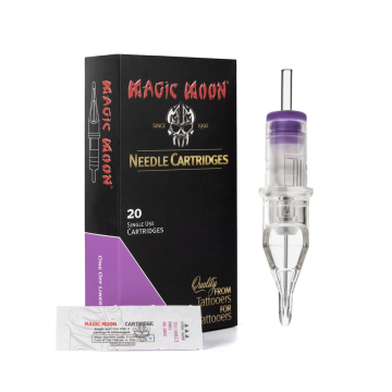 Æske med 20 Magic Moon patroner 0,30 mm One Off Liner lange