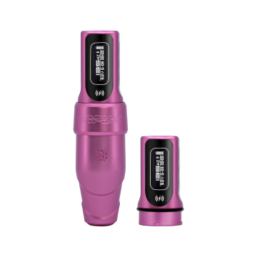 Microbeau Flux S Max med 2 x PowerBolt II - 3,2 mm slaglængde - Midnight