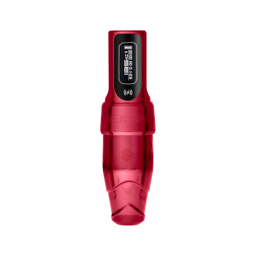 Microbeau Flux S Max med 1 x PowerBolt II - 2,5 mm slaglængde - Rouge