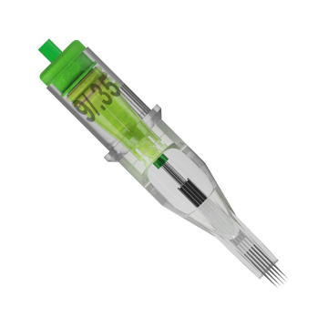 Æske med 20 Stellar 2.0 Nålepatroner - Curved Magnum Extra Long Taper