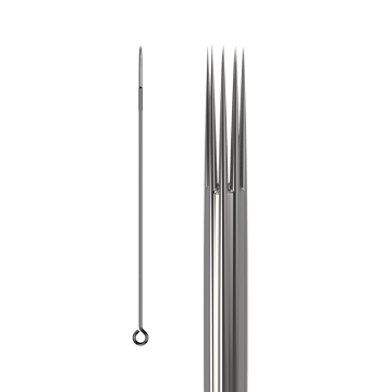 Pakke med 50 stk. KWADRON nåle 0.30 mm LONG TAPER - Round Shader