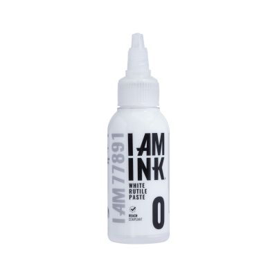 I AM INK #0 Hvid Rutile Paste 50ml