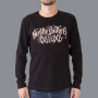 Luxury Hustle Wear T-shirt med lange ærmer El Whyner 'Hustle Butter Deluxe' i sort thumbnail